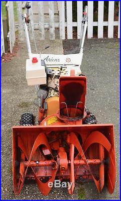 Classic Ariens Sno-Thro 7HP Snowblower Model 910995 2 Stage 24 Electric Start