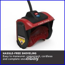 Cordless Electric Snow Shovel 12 in. 60-Volt Lithium Ion Battery (Bare Tool)