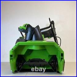 Cordless Snow Blower Thrower 20-inch Brushless 40V Battery Not Included