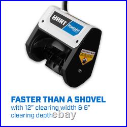 Cordless Snow Shovel Scraper 12-Inch With Battery And Charger 40V Lightweight