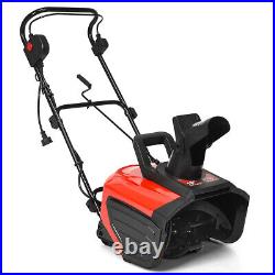 Costway 18-Inch 15 Amp Electric Snow Thrower Corded Snow Blower 720Lbs/Minute