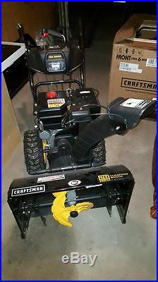 Cr@ftsm@n Pro Series 28 357cc Three Stage Snowblower with Power Steering 88874