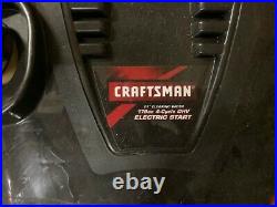 Craftsman 21 Gas Snowblower with Electric Start, extra blades LOCAL PICKUP ONLY