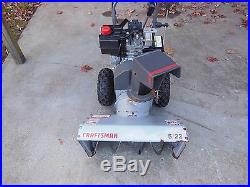 Craftsman 22 Two Stage Snow Blower Thrower 5 HP Electric Start