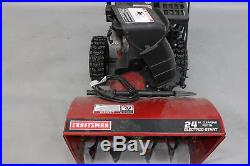 Craftsman 24 Clearing Width 179cc Dual-Stage Snowblower Over Head Valve