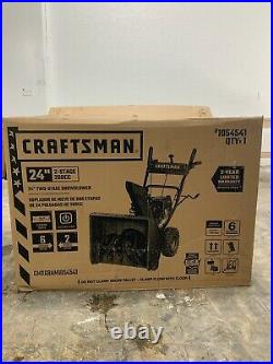 Craftsman 24-in. 208cc Electric Start Two-stage Snow Blower
