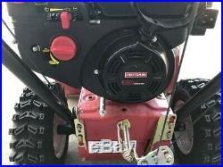 Craftsman 24 two stage snow blower, elec start, 6 sp withreverse