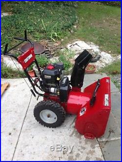 Craftsman 2 Stage Snow Blower 9 HP 27 Width Electric Start Serviced