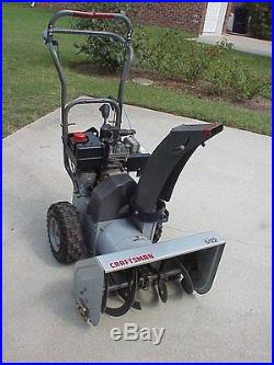 Craftsman 5HP Snow Thrower Electric/Recoil Start, 22, Gas, Two-Stage