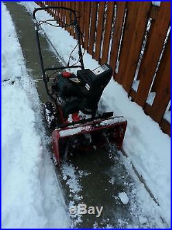 Craftsman 5HP Snowblower Electric/Recoil Start, 22, Gas, Two-Stage