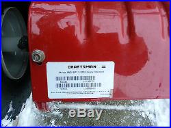 Craftsman 5HP Snowblower Electric/Recoil Start, 22, Gas, Two-Stage