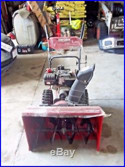 Craftsman 9hp 28 inch 2 Stage Electric Start Snow Blower Beat The Winter Rush