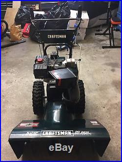 Craftsman Dual Stage Snow Blower Thrower 9 HP 29 Inch (Electric Start)