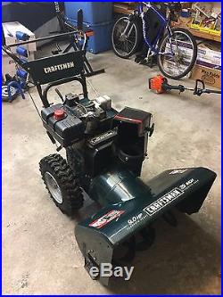 Craftsman Dual Stage Snow Blower Thrower 9 HP 29 Inch (Electric Start)