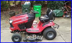 Craftsman Lawn Tractor with 42 / 2 stage Snow Thrower