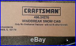 Craftsman Lawn Tractor with 42 / 2 stage Snow Thrower