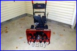 Craftsman Snow Blower Gas Two Stage Thrower 24 179cc Electric Start