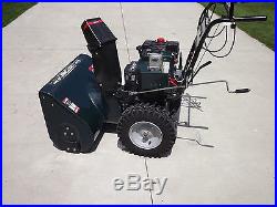 Craftsman Snow Thrower 9 Horse Power Electric Start 29-inch Dual stage