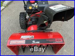 Craftsman Snowblower Electric start 26 208cc Very Good to Excellent Condition