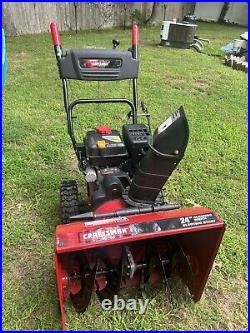 Craftsman snow blower 24