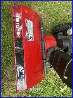 Craftsman snow blower 24