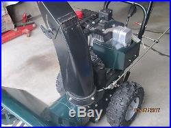 Craftsman snow blower, 9 HP, Self-propelled dual stage, electric start