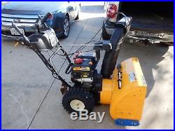 Cub Cadet 2X24 24 in. 208cc 2-Stage Electric Start Gas Snow Blower USED 1 TIME