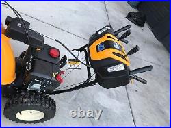 Cub Cadet 2X 26HP Snow Blower 2 Stage Corded Electric Powered & Start used twice