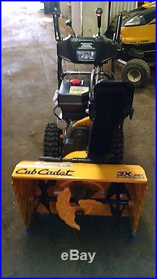 Cub Cadet 3x 26 Snow Blower 3 Stage Snow Blower 26 Clearing Width