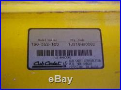 Cub Cadet 54 Wide Snow Plow for 3000 Series (good shape)