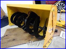 Cub Cadet Snow thrower with hydraulic hitch for 3000 series tractors