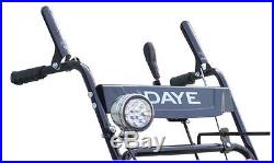 DAYE DS24E 24 Electric Start 2-Stage Snow Thrower Powered By LCT Gas Engine