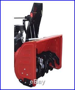 DAYE DS24E 24 Electric Start 2-Stage Snow Thrower Powered By LCT Gas Engine