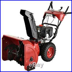 Deluxe 26 inch 212cc Two-Stage Electric Start Gas Snow Blower/Thrower