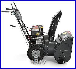 Dual-Stage Snow Thrower Blower Light-Duty Dual-Stage Electric Start