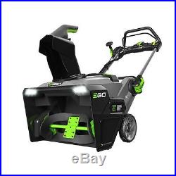 EGO 21 Cordless Electric Snow Blower Lithium Ion Battery Powered Single Stage