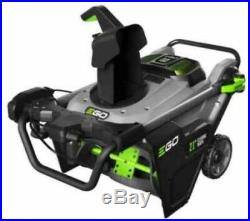 EGO Electric Snow Blower 21 in. 56-Volt Lithium-Ion Cordless Single-Stage Metal