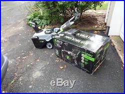 EGO SNT2100 Cordless Snow Blower 21 Inch 56V Single Stage Snow Thrower