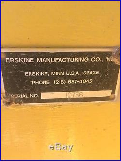 ERSKINE 780FM Front Mount Snow Blower, 78. Everything To Hook Up On Tractor
