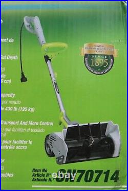 EarthWise Corded Electric Snow Thrower Shovel 14 SN70714 New