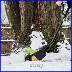 Earthwise Power Tools 20-Volt 12-Inch Cordless Electric Snow Thrower For Winter
