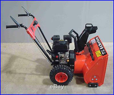 Echelon 24 196cc Two Stage Snow Blower Thrower Free Shipping