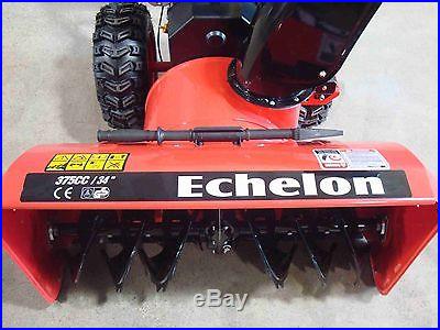 Echelon 34 375cc Two Stage Snow Blower Thrower Electric Start Free Shipping