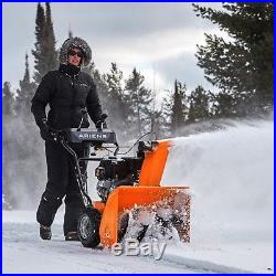 Electric Start Gas Snow Thrower Blower Snowblower 24 in. 2-Stage Ariens 920025