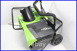 FOR PARTS Greenworks 2601102 40V 20 Inch Cordless Brushless Snow Thrower