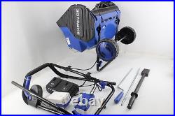 FOR PARTS Snow Joe 24V-X2-SB18 18 Inch 48 Volt iON+ Cordless Blower Kit Blue