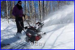 Gas Powered Snow Blower Thrower Single Stage Electric Start Briggs And Stratton