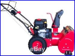 Gas Snow Blower 22 In. 2 Stage Electric Start Heavy Self Propelled Wheel Drive