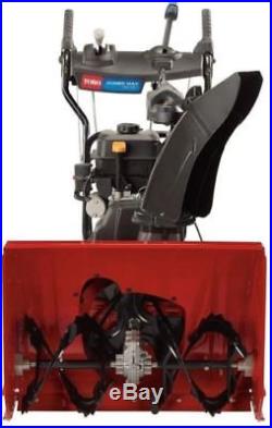 Gas Snow Blower Electric Start Toro Power Max 724 OE 24 in. Two-Stage Wheels