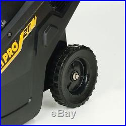 Gas Snow Thrower Powerful 136cc 21 Inch 4-Ply Durable Rubber Auger Poulan Pro
